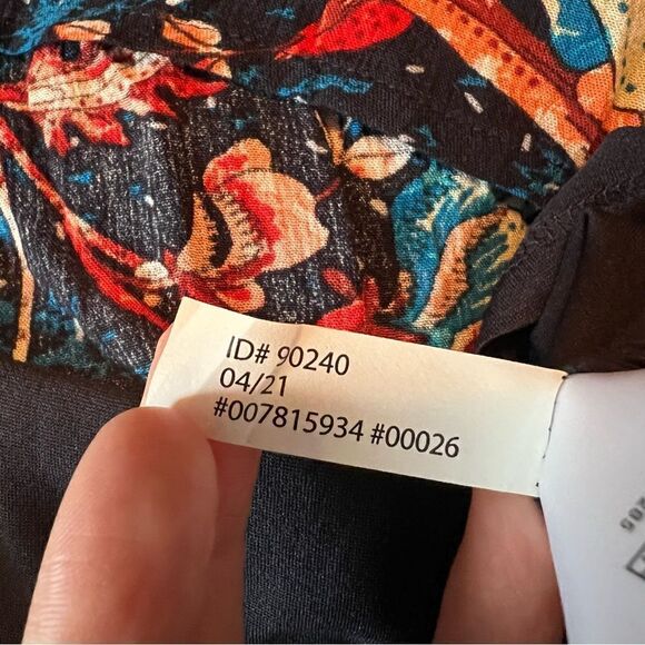 NWT! Express patterned spaghetti strap dress. Size small - Picture 9 of 11